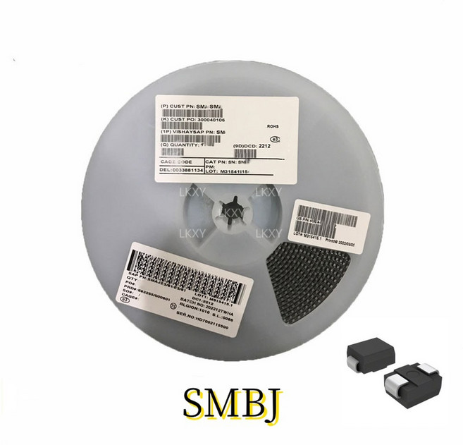 TVS DIODE 12VWM 19 9VC DO214AC SMA SMAJ12CA E3 61 1800 개/로트