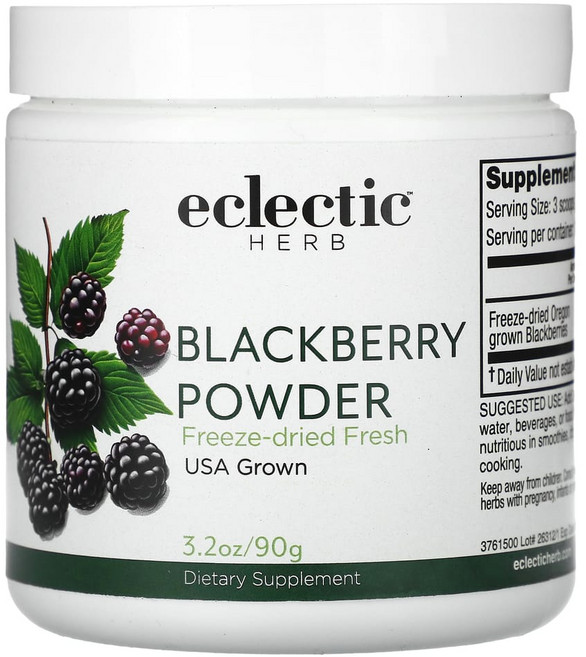 이클레틱인스티튜션 블랙베리 분말 90g(3.2oz), 90g, 1개