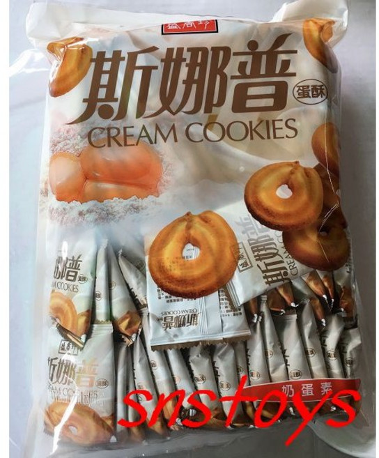 盛香珍 斯娜普蛋酥 奶酥餅, 1個