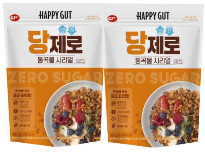 당제로 통곡물 시리얼, 300g, 2개