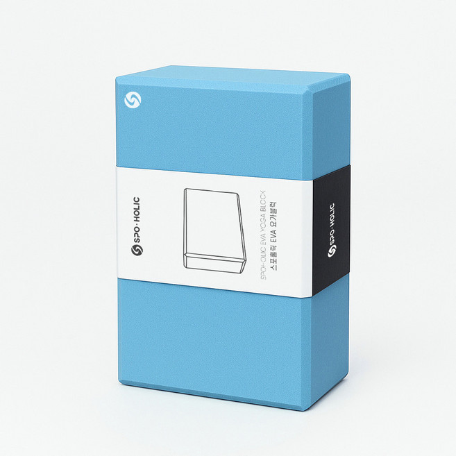 스포홀릭 EVA 요가 블럭 2p, 스카이
