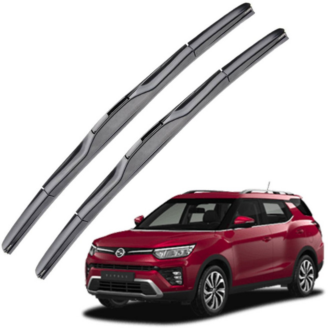 쌍용 KGM 티볼리 전차종 자동차 와이퍼 순정형 600 400 1+1, 1세대-베리뉴티볼리에어(19~23)-600+400mm