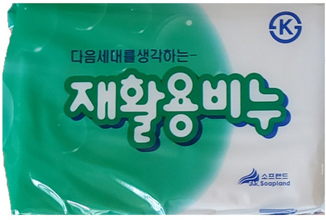 SM 소프랜드 재활용 비누 240g 1개//세탁비누, 1개