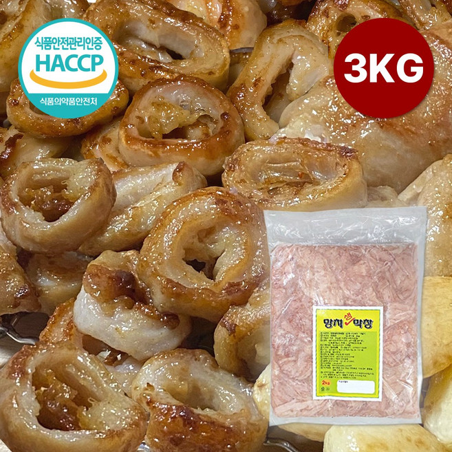 대구 돼지생막창 천연과일 숙성 3kg, 1개