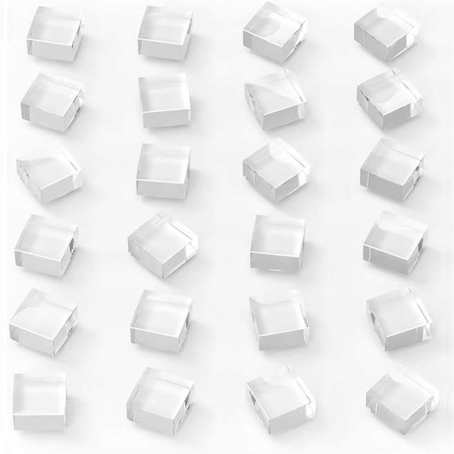 강력한 냉장고 자석 24p 세트 캐릭터 마그넷 사무실 가게 학교 집 magnets, 투명