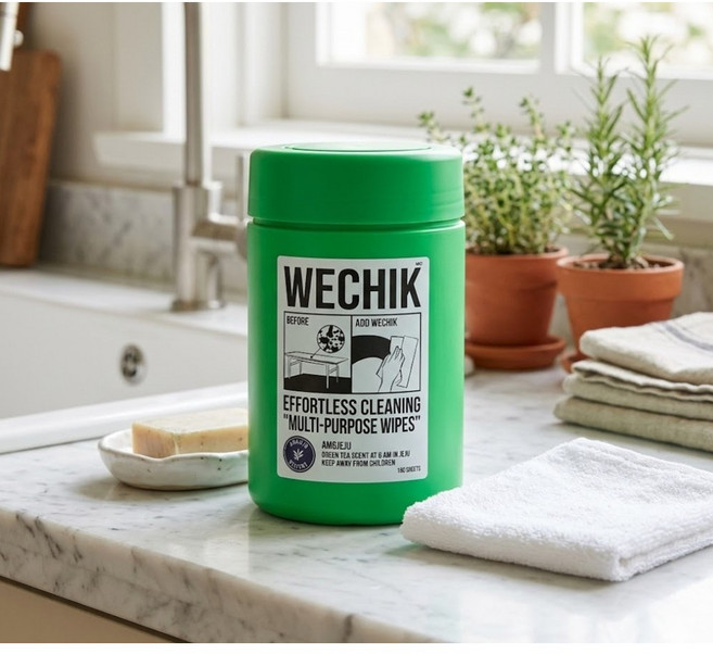 위칙 소독세정티슈 180p, 6개