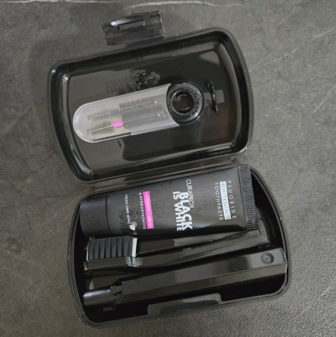 큐라덴 큐라프록스 BIW 트래블 여행용 휴대용 치약칫솔세트 BIW칫솔+치약+치간칫솔, 1개