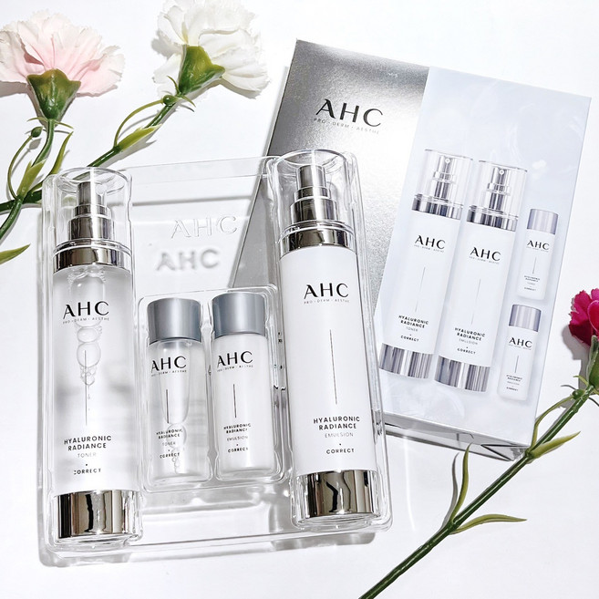 AHC 玻尿酸煥采神仙水套組 100ml/300ml 多規格 深層保濕 改善乾燥 提升光澤, 1組, 神仙水套組