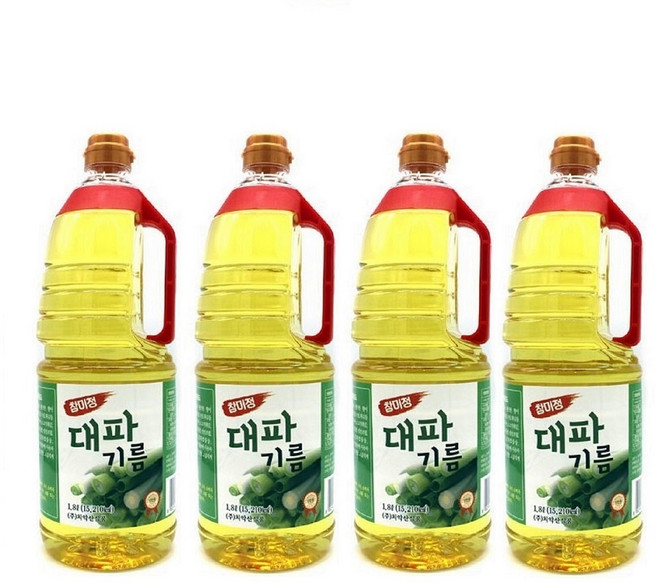 참미정 대파기름 1.8L, 4개