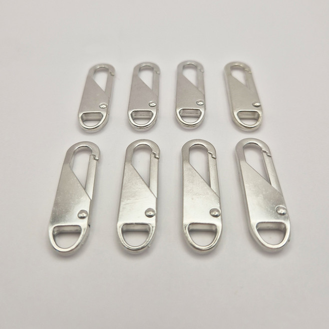 옷 가방 셀프 수리 자크 고리 손잡이, 8개, 실버