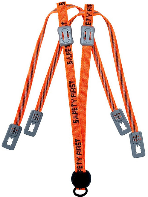 신우 안전모 턱끈 패션턱끈 오렌지 산업 안전용품, 1개