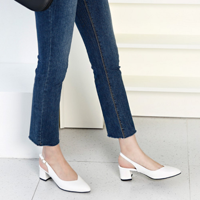 가이아슈 루엔 스틸레토 슬링백 5cm