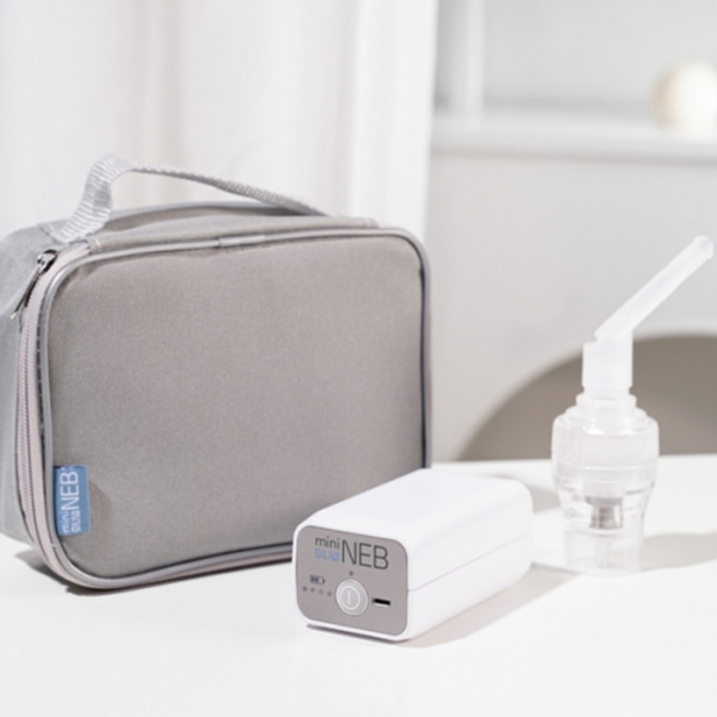 조인메디칼 미니넵 저소음 네블라이저 GCE824 비가열식 흡입기 USB충전식 메쉬 네블라이저 miniNEB, 1개