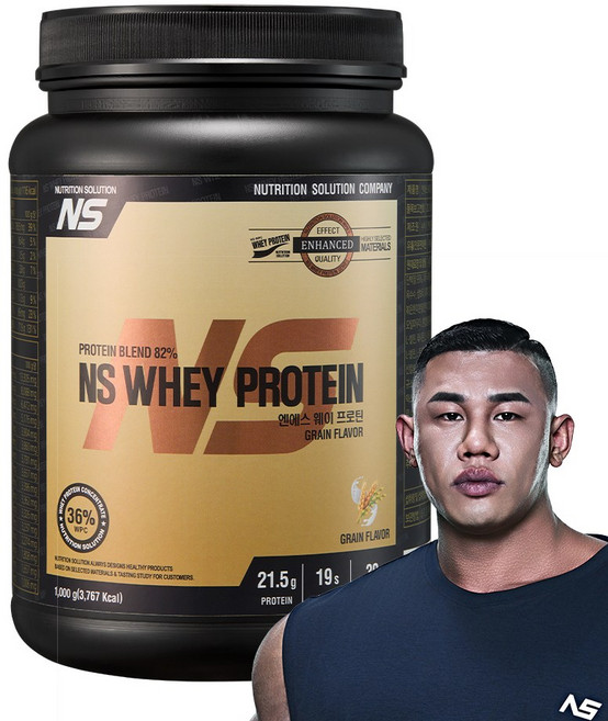 NS 웨이프로틴 곡물맛 단백질보충제 프로틴, 1개, 1kg