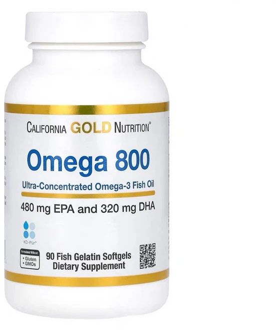 CGN 오메가 800 Omega800 EPA 480mg DHA 320mg 90정, 1개 - 쿠팡