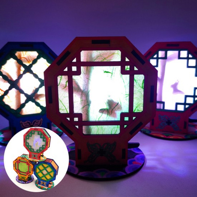 전통창호 무드등 만들기(LED 포함), 문살3