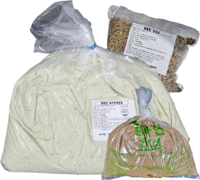 행복한 녹차호떡반죽(7kg)+호떡소(1.2kg)+견과소(2.5kg) 세트, 1개