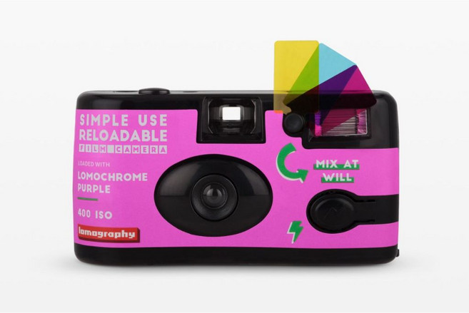 lomography Simple Use Camera LomoChrome Purple 底片相機, 1個
