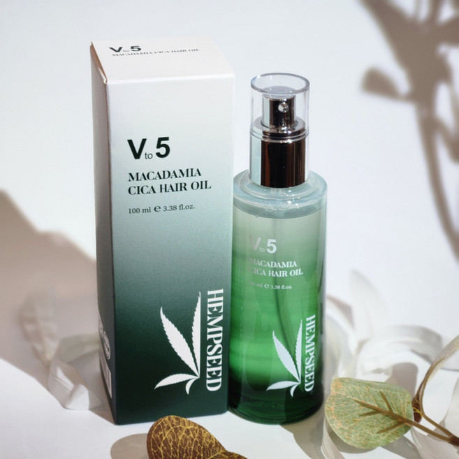 브이투파이브 마카다미아 시카 향좋은 손상모 윤기개선 헤어오일 100ml, 1개