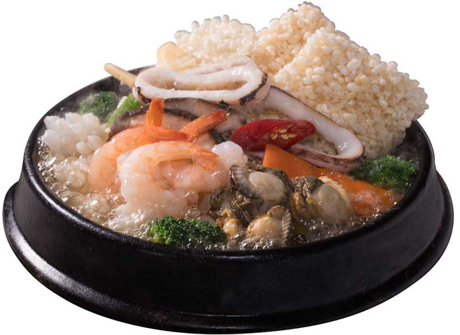 아빠식당 해산물 가득 해물누룽지탕760g(누룽지탕+찹쌀누룽지) 2인분, 4개, 760g