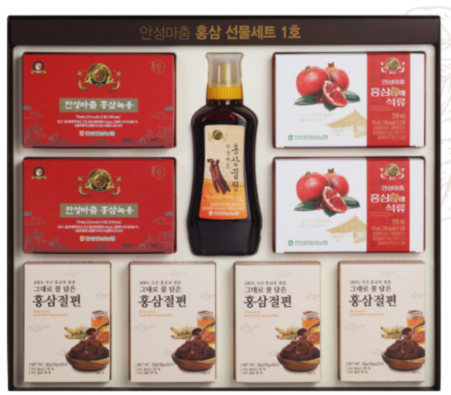 [안성인삼농협] 안성마춤 홍삼선물세트 1호