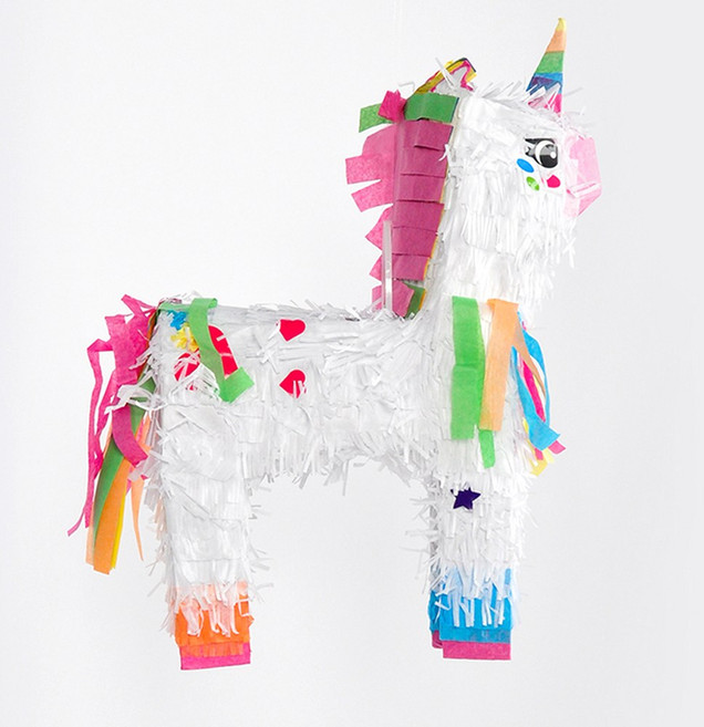 파티쇼 피냐타 대형 유니콘수술B형 생일 파티 행사 축제 유니콘 동물 장식 박터트리기 게임 박터뜨리기, 단품