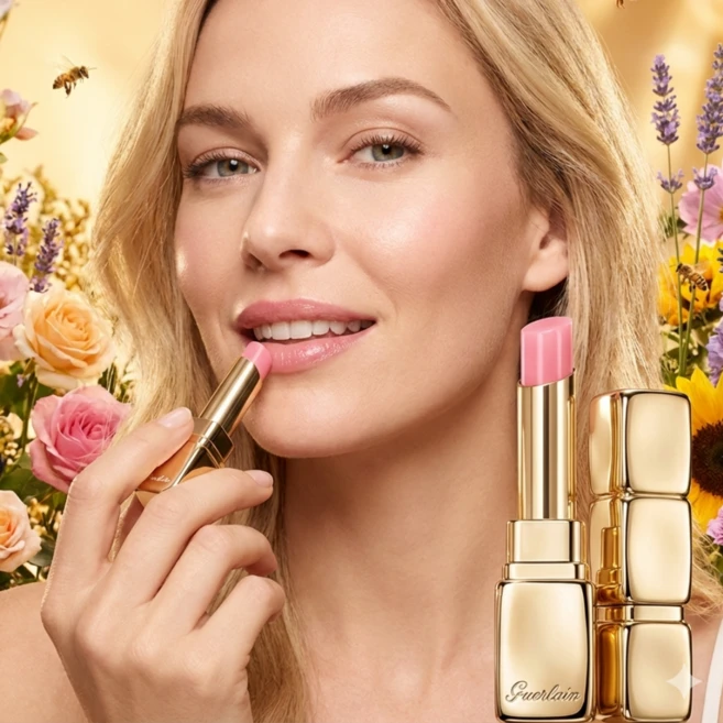 BV셀렉트 겔랑 송혜교립밤 키스키스 비글로우 립밤, 펄리로즈, 1개, 3.2g - 쿠팡