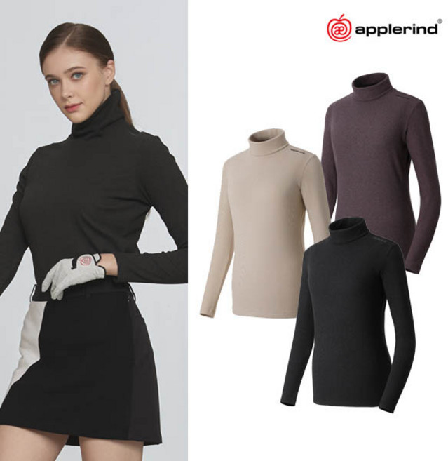 애플라인드 여성 플러피 기모 긴팔티셔츠 HKWW0HLS (1가지색상선택)