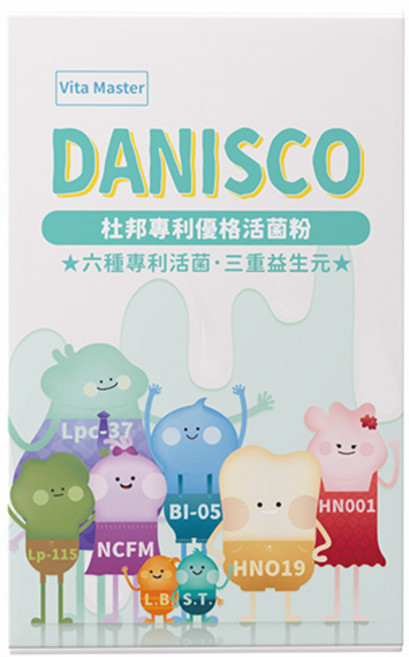 Vita Master DANISCO 杜邦專利優格菌粉 六種專利活菌, 2.5g, 15份