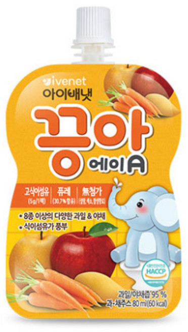 아이배냇 끙아 ABCD, 80ml, 1개