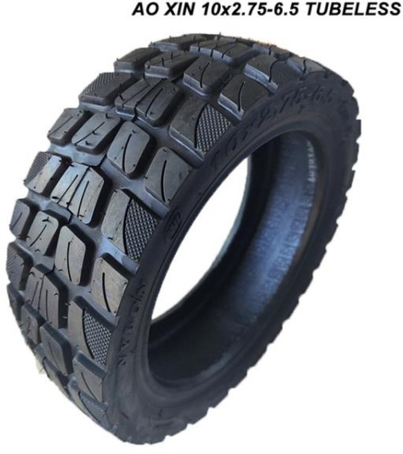 오프로드 튜브리스 타이어 세그웨이 나인봇 미니 S 프로 맥스 G30 전기 스쿠터 셀프 밸런싱 10 인치 10x2.7, 1개