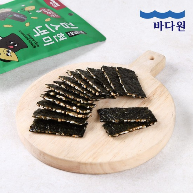 한입만 현미 김스낵 25g x 5봉, 없음, 5개