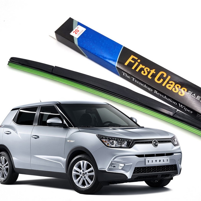 퍼클 와이퍼 티볼리 운전석+조수석 세트, (15~25년)