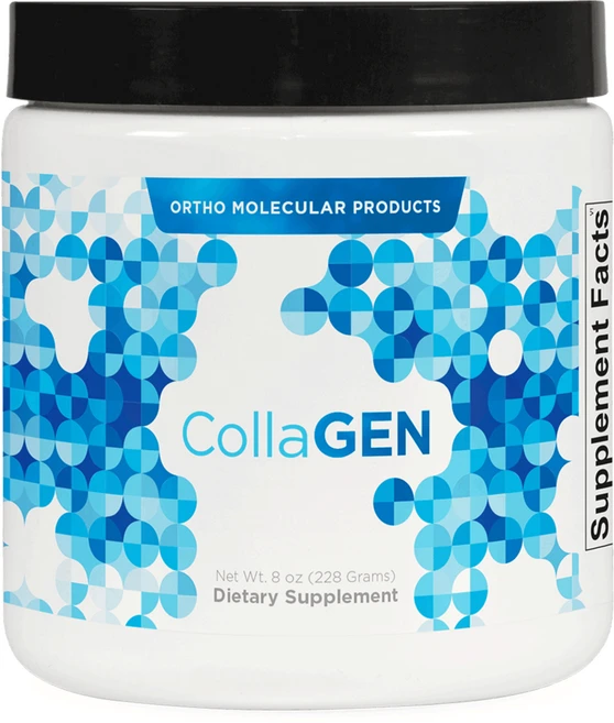 미국 Ortho Molecular CollaGEN 240g 콜라겐 피부미용 머리카락 손톱 강화 연골 생성, 228g, 1개 - 쿠팡