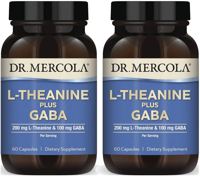 닥터머콜라 L-테아닌 200mg 플러스 가바 100mg 캡슐, 2개, 60정 - 쿠팡