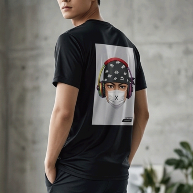 남자 여자 공용 기능성 반팔 티셔츠 쿨링 운동복 스포츠 여름 티 디제이워크 djwork REF04