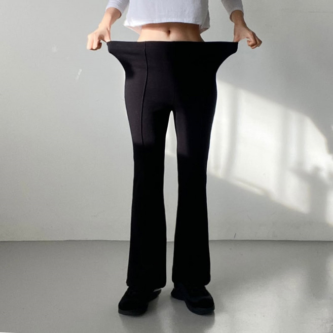 빅걸스토리 빅사이즈 여성 겨울 밴딩 밍크 삥줄 A레깅스