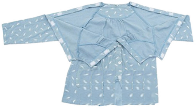 셀티풀케어 와상환자복상의 지퍼형환자복 트임환자복 벨크로환자복