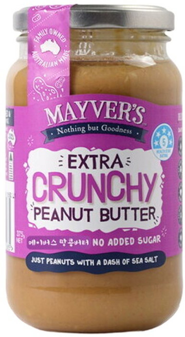 메이버스 엑스트라 크런키 땅콩 버터 375g, 1개