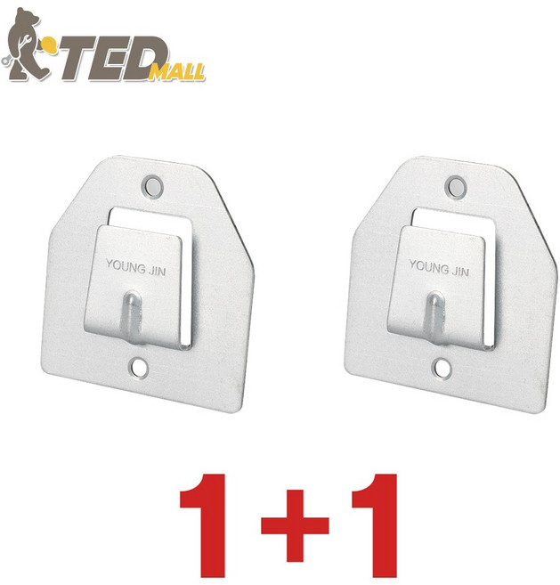 [TED MALL 1+1 무료배송] 벽걸이 선풍기 걸이 브라켓트, 1+1(2개)
