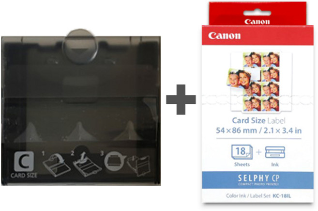 캐논 PCC-CP400+KC-18IL(카세트+스티커포토용지) 세트제품/CP910/CP1200/CP1300/CP1500