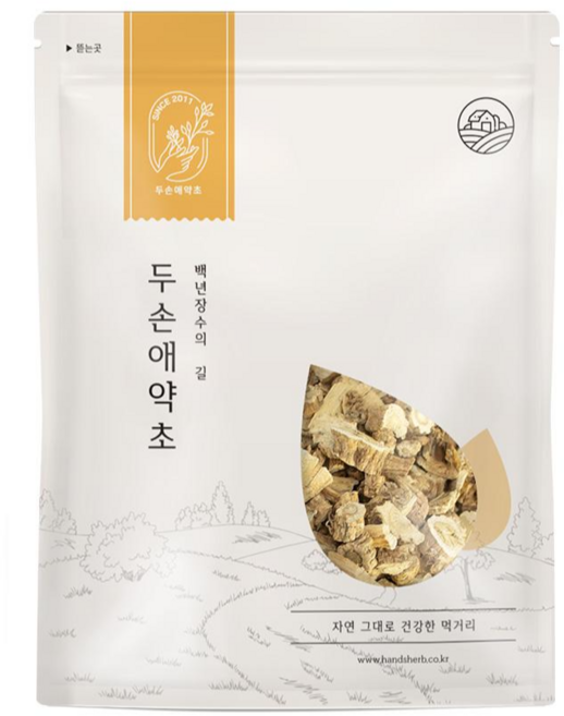 두손애약초 국산 말린 독활 땅두릅뿌리 한약재 약재 약초, 300g, 1개