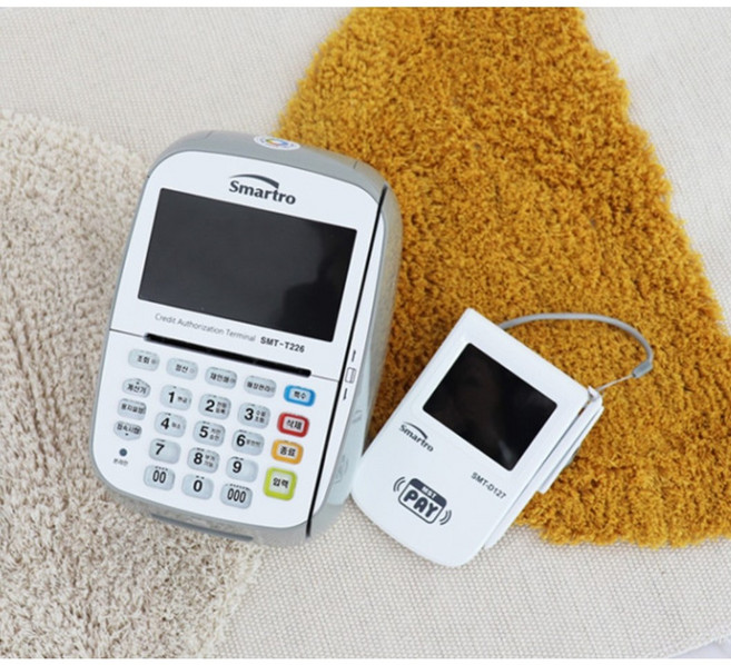 스마트로 관리비없는 유선 3인치 신용카드단말기, 기존 법인사업자, 1개, SMT-T226
