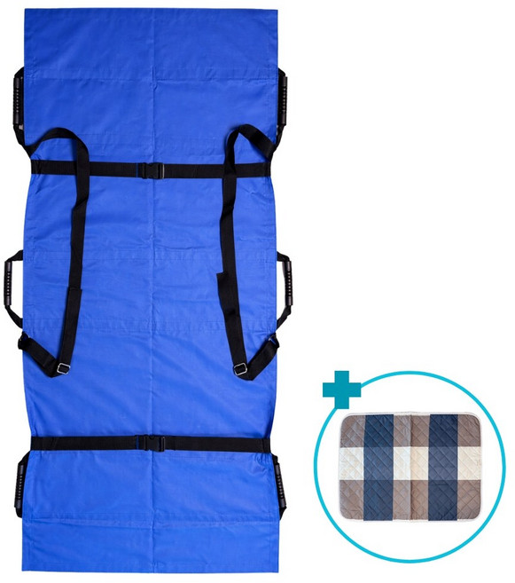 데일리담 자세변환 매트 들것 환자이송 대형 70x160, 1개