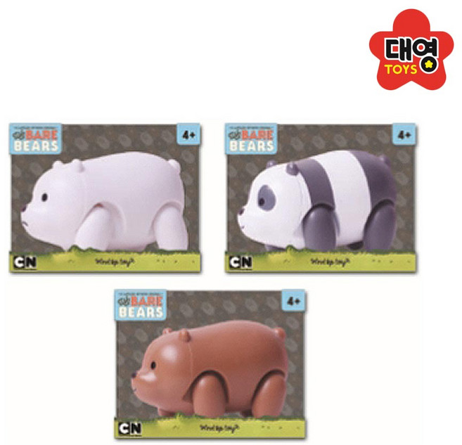 위베어베어스 태엽 피규어, 단품