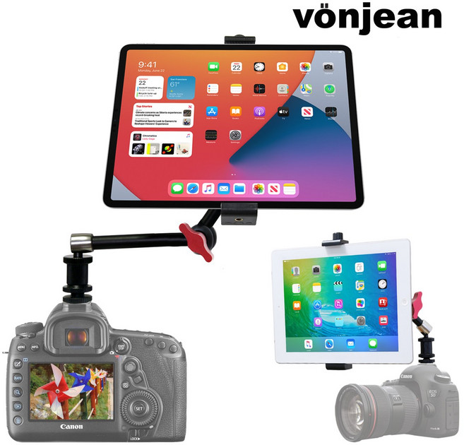 아이패드 갤럭시탭 프리뷰 프롬프터 모니터 KIT (브이로그 카메라 액션캠 촬영 등), 1개