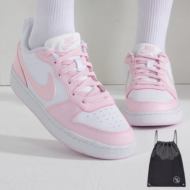 나이키 GS 여성 주니어 코트버로우 핑크폼 운동화 (PGN짐쌕가방 지급)