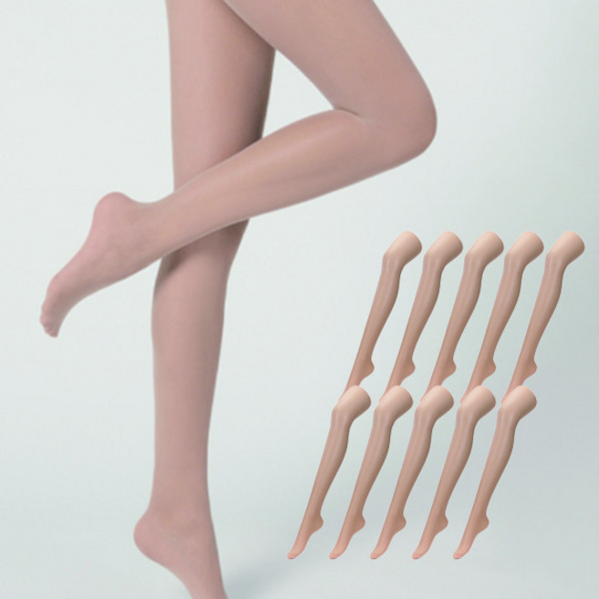 베이스 고탄력 넉넉한 길이 팬티스타킹 20D 10매입 벌크형