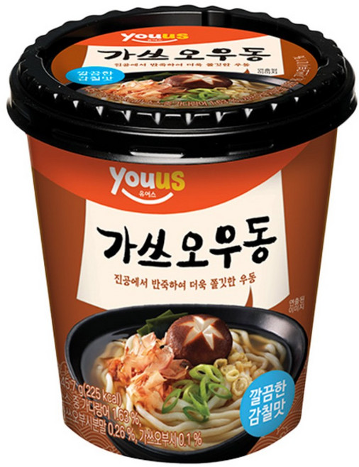 가쓰오 우동, 8개, 145g