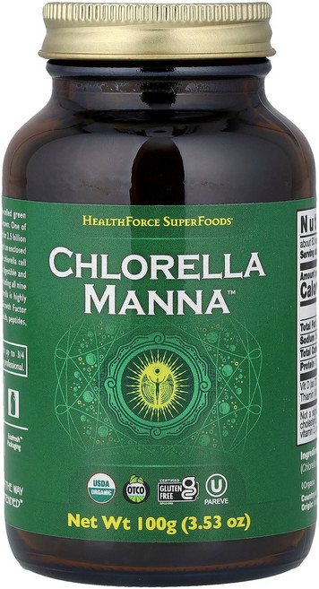 HealthForce Superfoods Chlorella Manna™ 100g(3.53oz) Superfoods (헬스포스 슈퍼푸드)